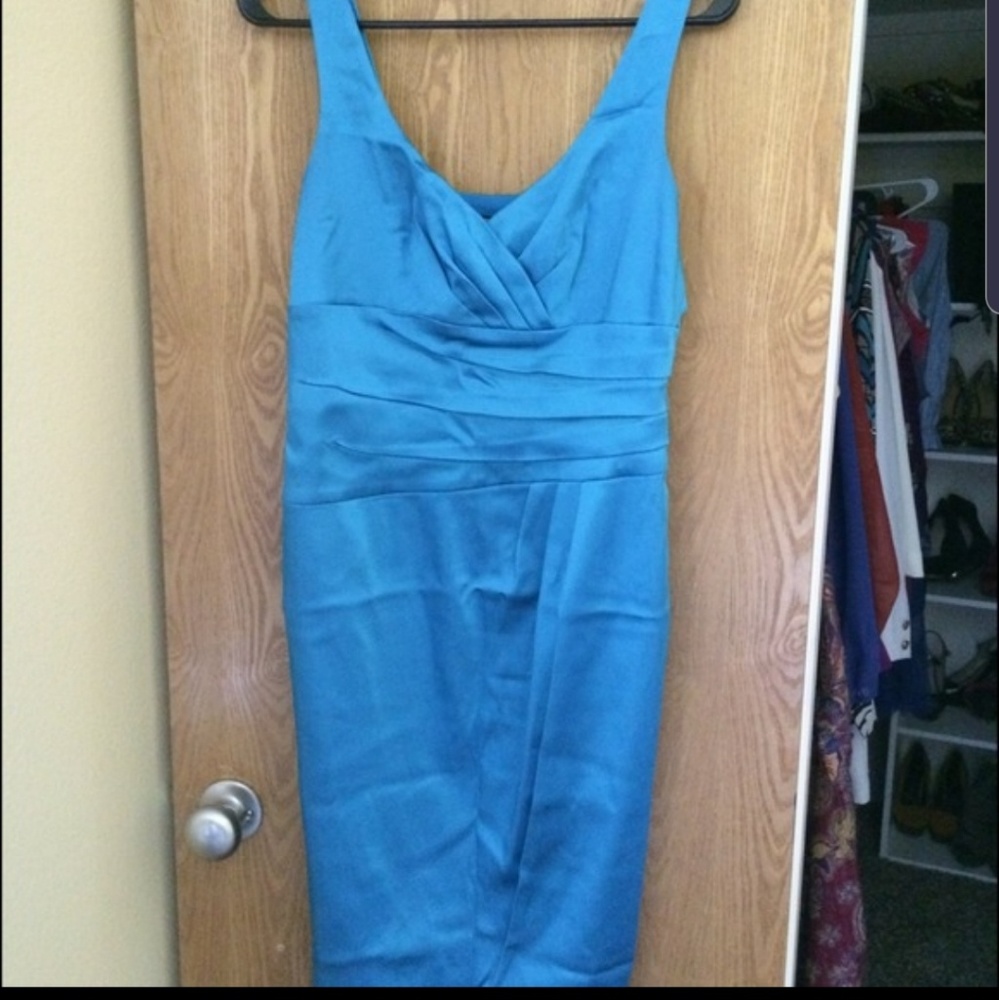 Anne Klein sky blue cocktail dress